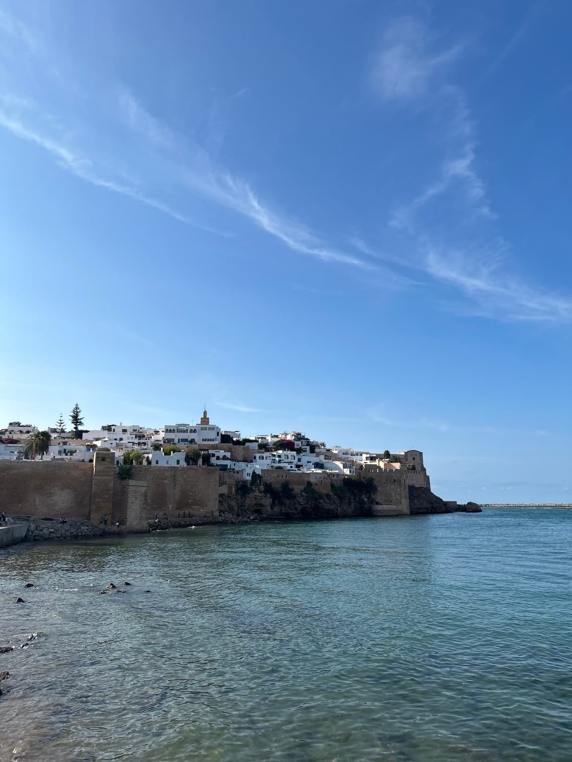 Kasbah des Oudayas nad řekou Bou Regreg v Rabatu