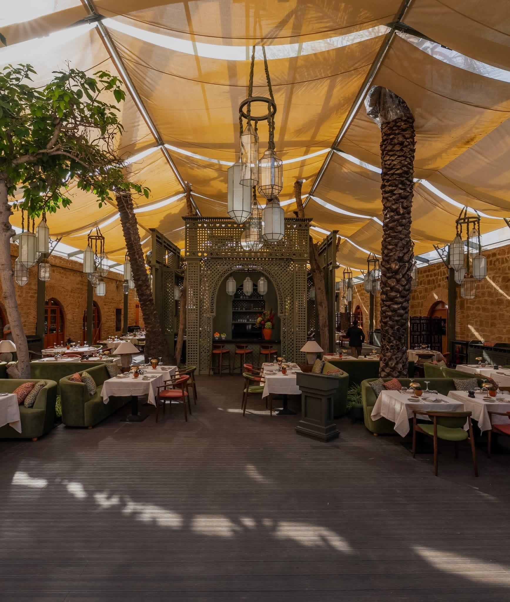 Le Patio v areálu Chellah v Rabatu