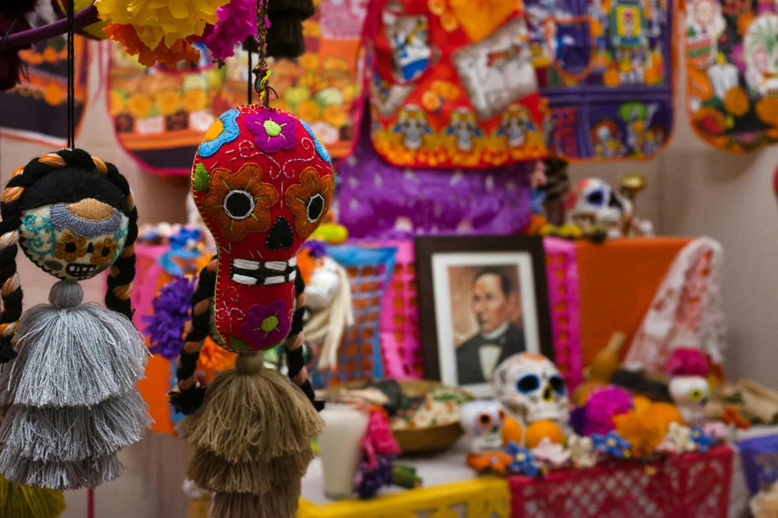 Mexický Día de Muertos – fotografie k původnímu článku na blogu Spanglish
